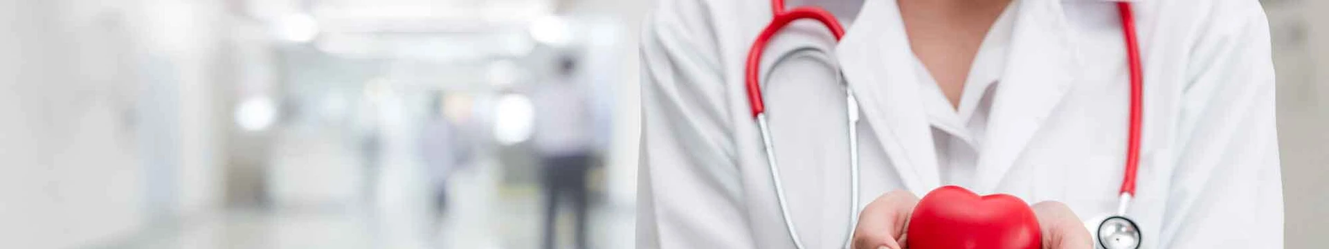 healthcare provider and a heart